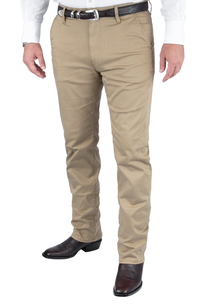 34 Heritage Dark Khaki Charisma Twill Pants Pinto Ranch