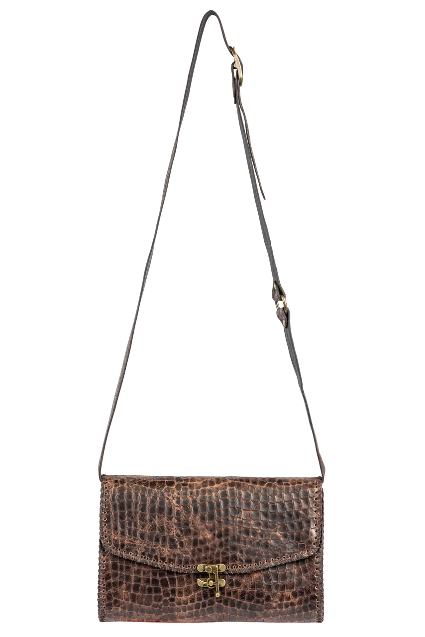 Juan Antonio Italian Leather Crossbody Bag