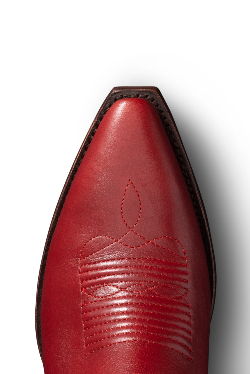 Tecovas Annie Cowgirl Boots - Scarlet