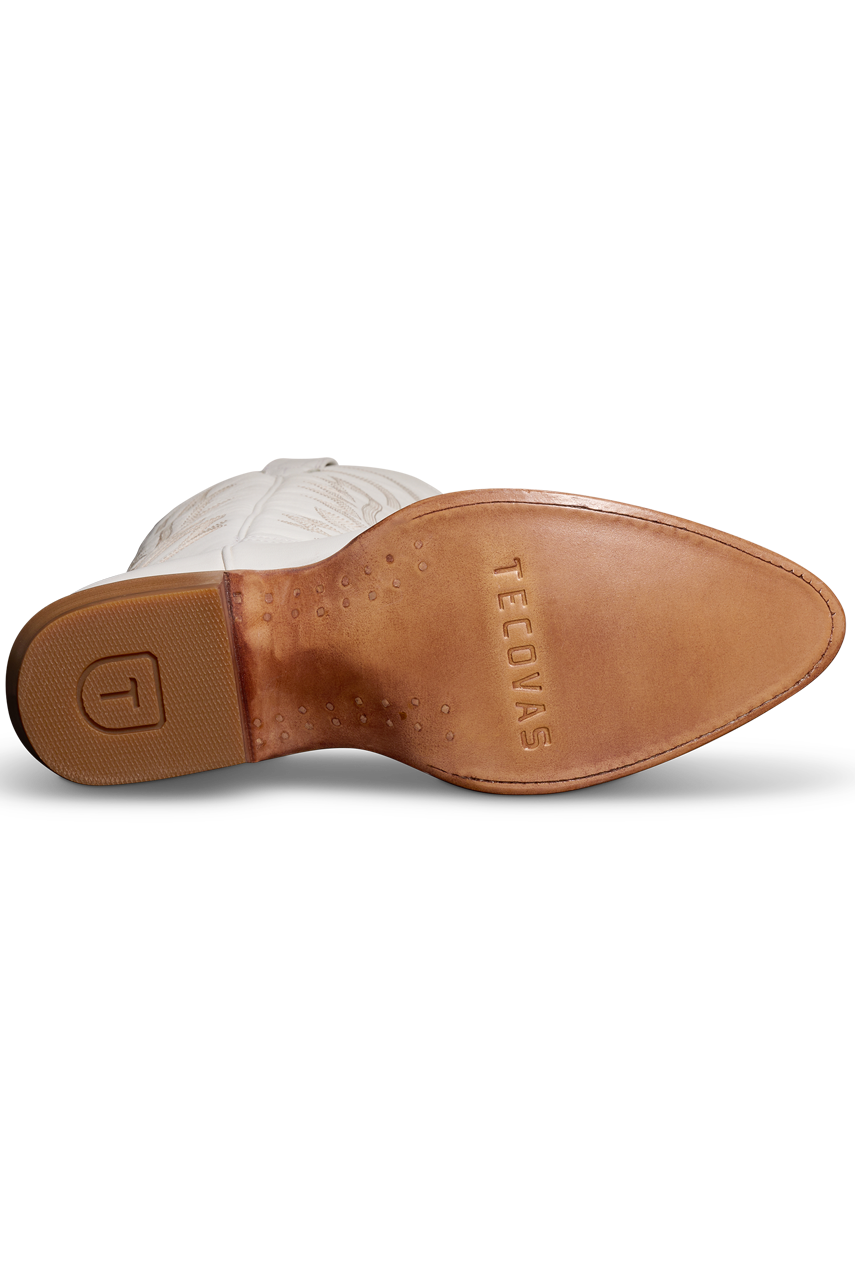 Tecovas Abby Cowgirl Boots - Snow