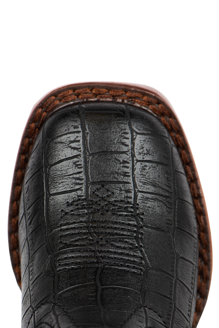 Roper Gray Gator Toddler Boots