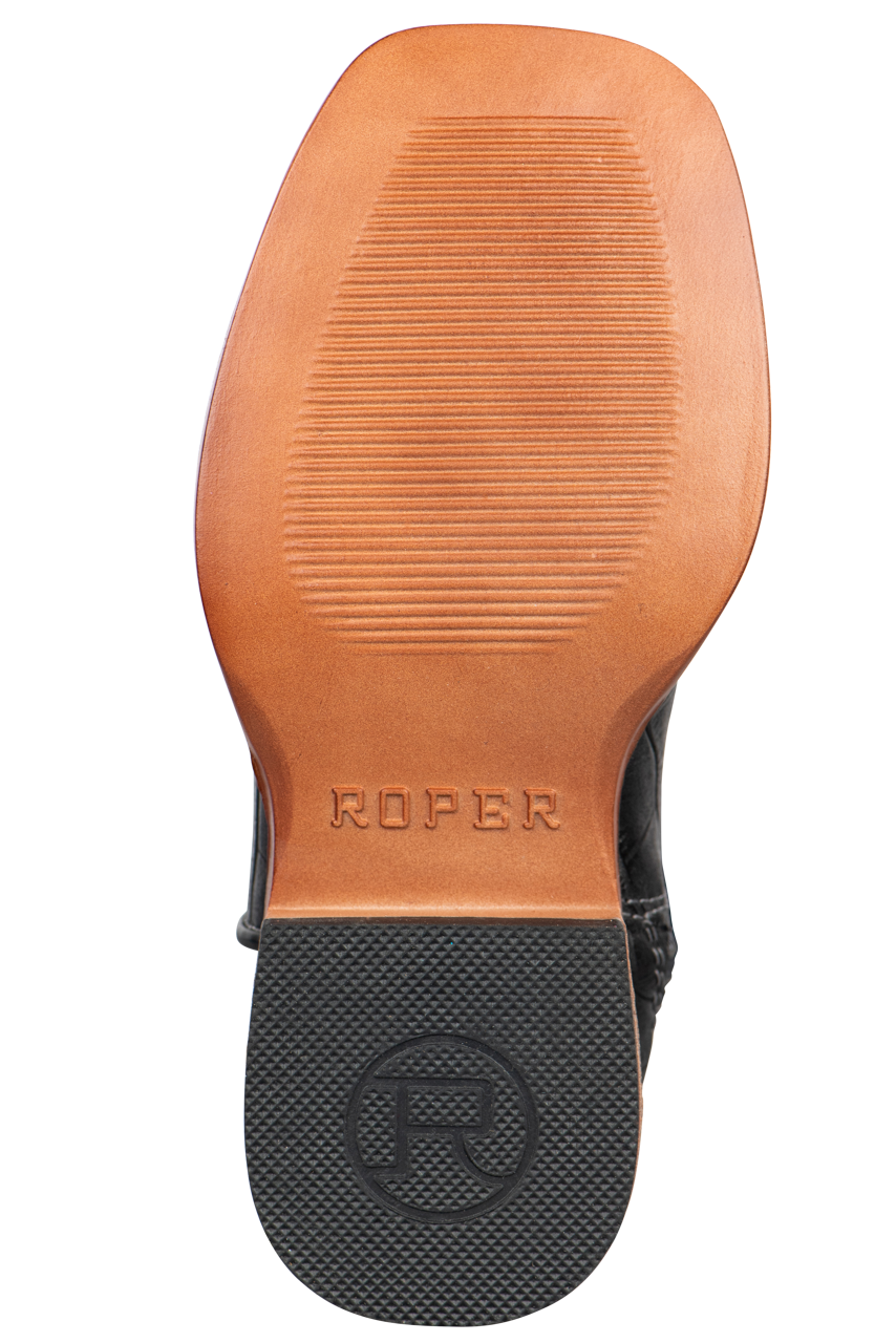 Roper Gray Gator Toddler Boots