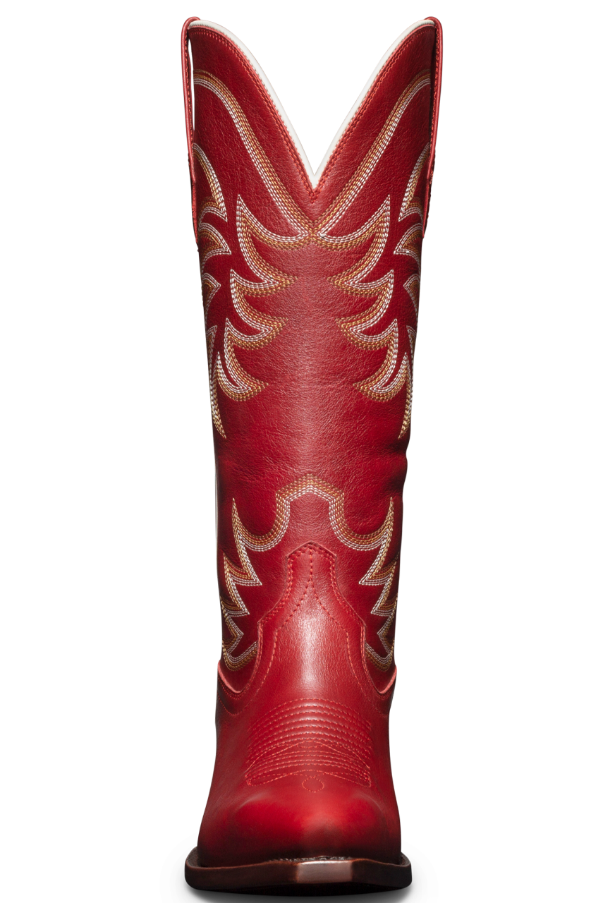 Tecovas Annie Cowgirl Boots - Scarlet