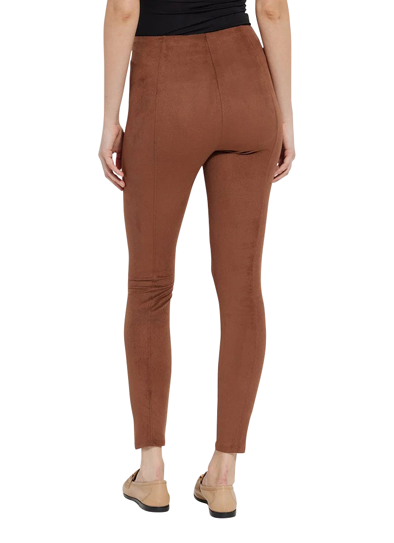 Lysse High Waisted Suede Leggings