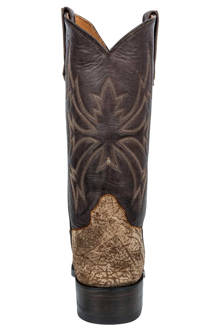 Rios of Mercedes Men's Hippo Cowboy Boots - Chocolate