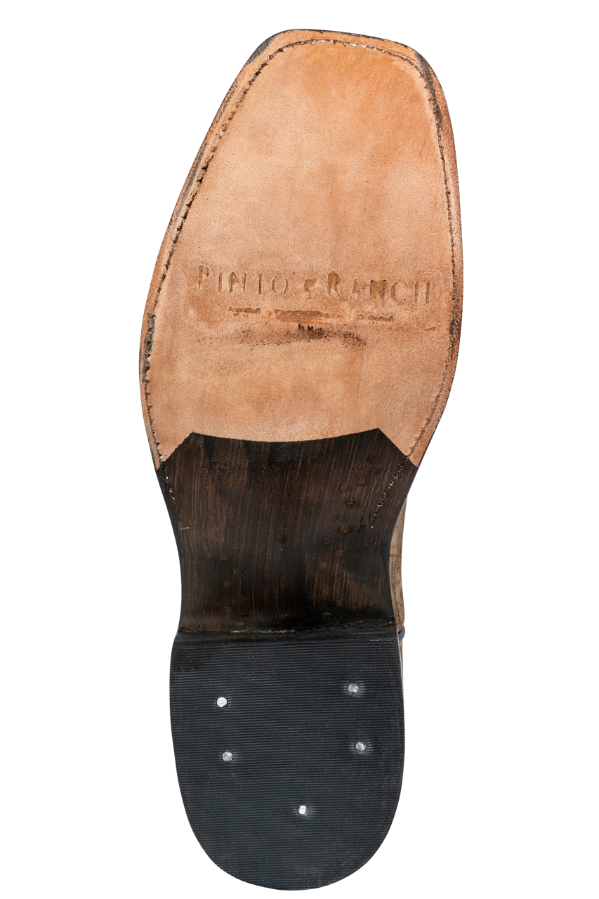 Rios of Mercedes Men's Hippo Cowboy Boots - Chocolate