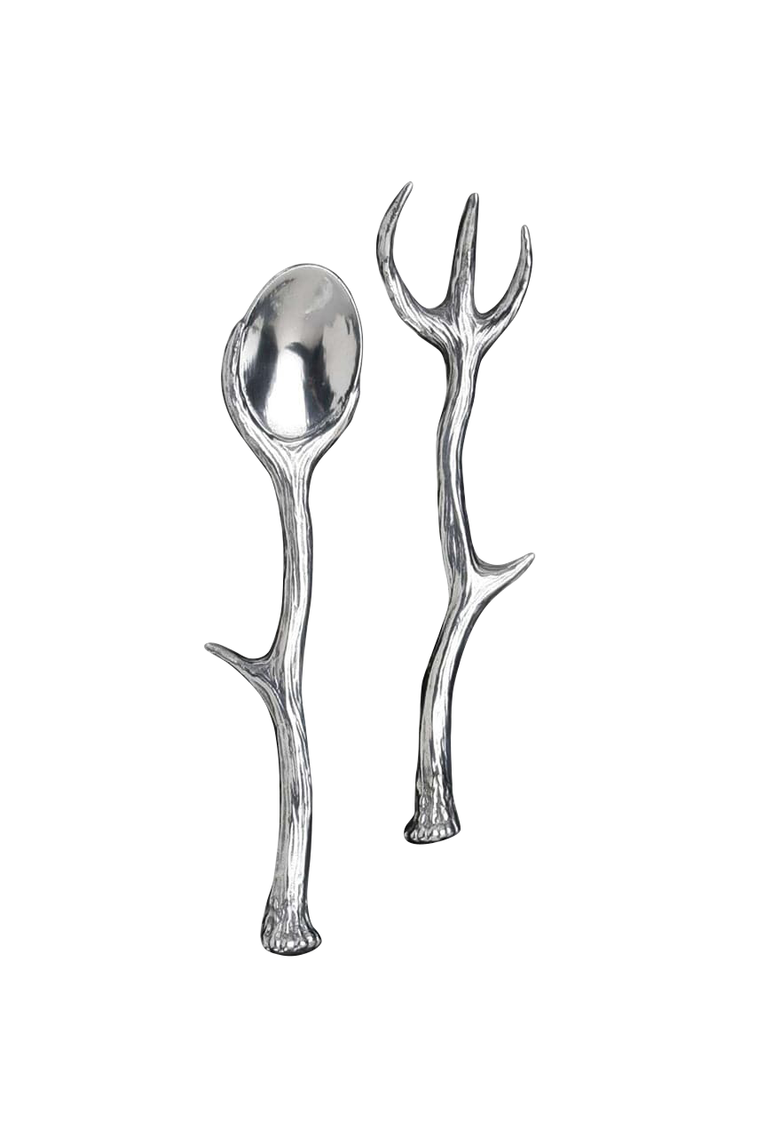 Arthur Court Antler Serving Set