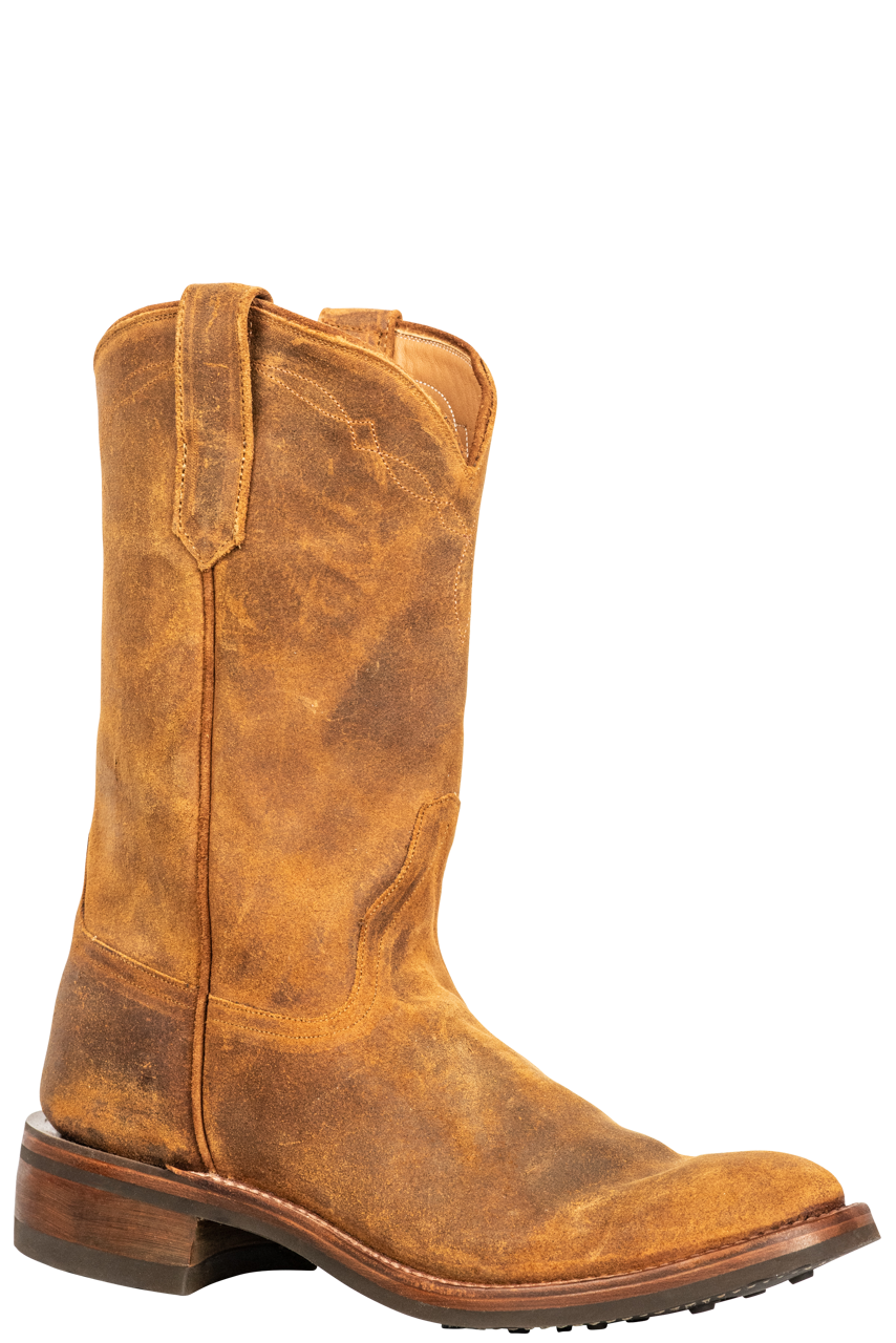 Rios of Mercedes Men's Kudu Antelope Cowboy Boots - Buckwheat