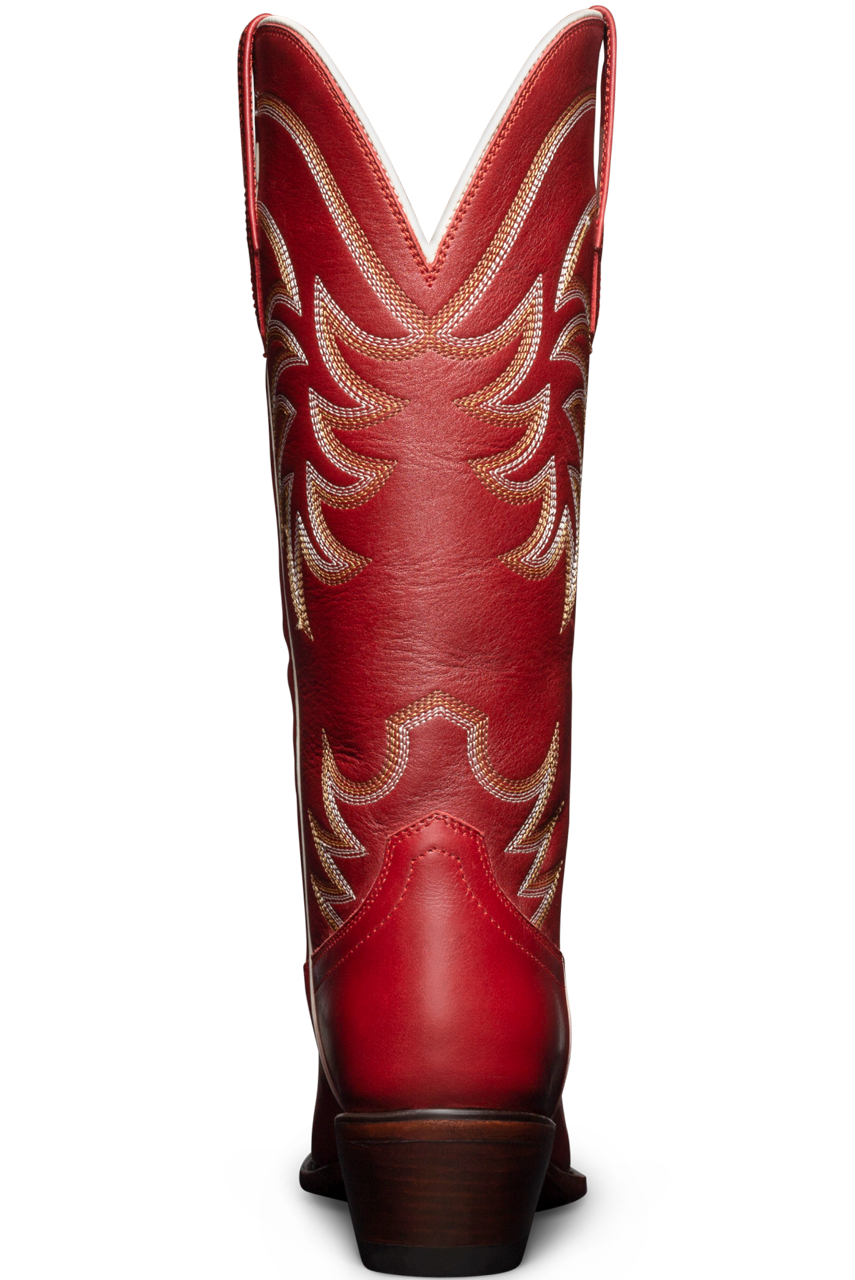 Tecovas Annie Cowgirl Boots - Scarlet