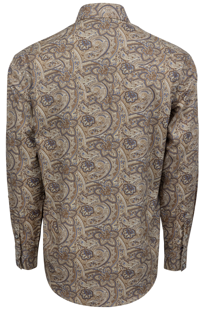 Stetson Men's Paisley Snap Front Shirt - San Antonio