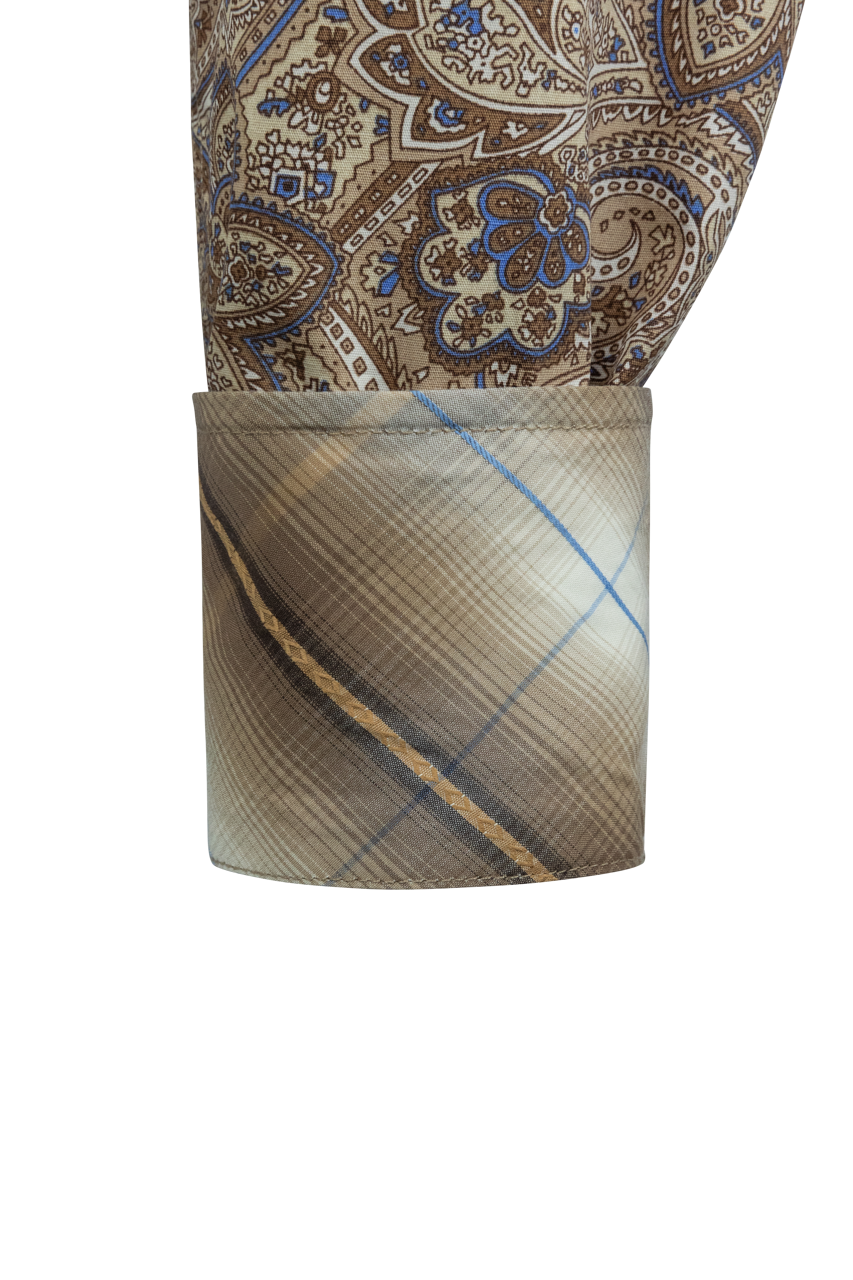 Stetson Men's Paisley Snap Front Shirt - San Antonio