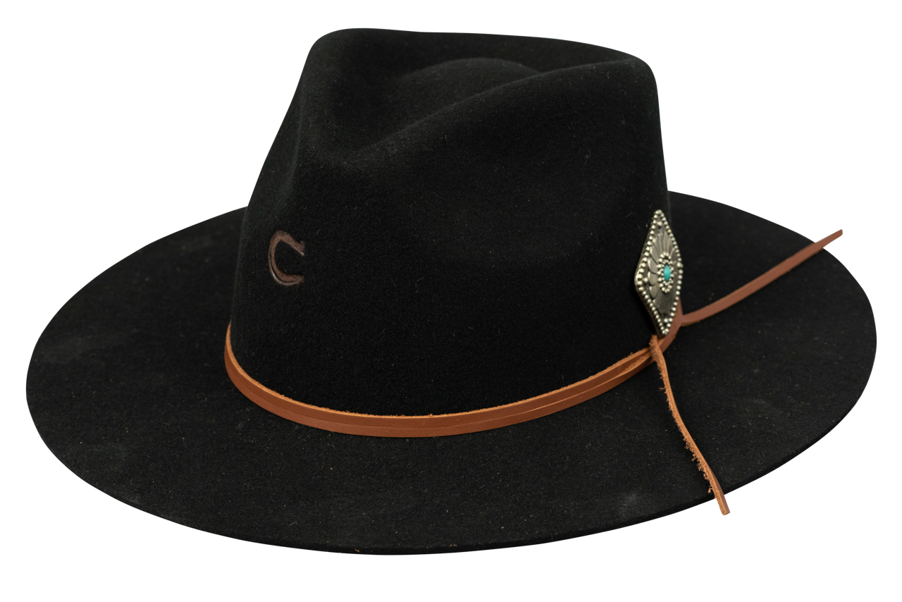 Charlie 1 Horse Lone Butte Hat - Black