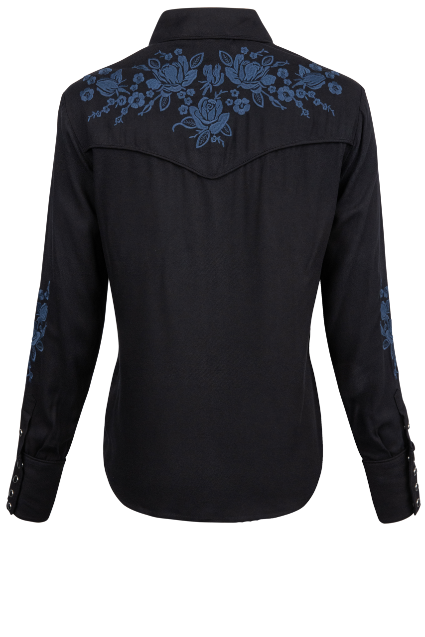 Stetson Women's Retro Style Western Blouse