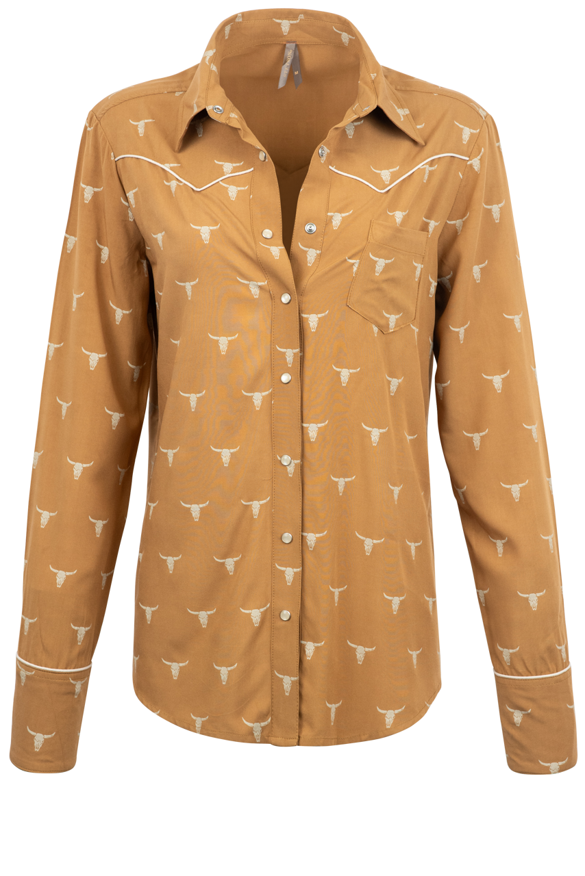 Stetson Women's Mojave Print Western Blouse
