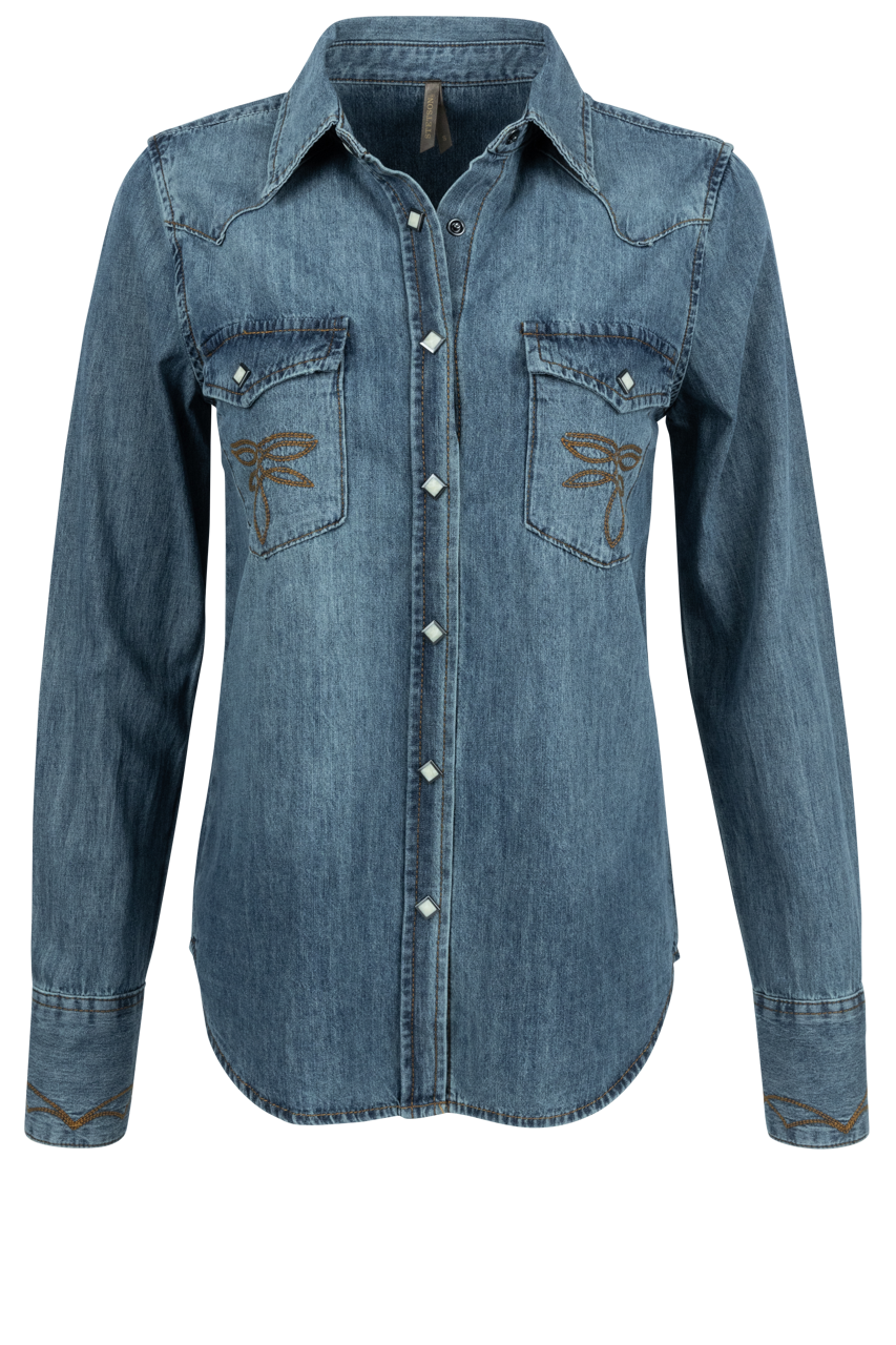 Stetson Women's Denim Western Shirt