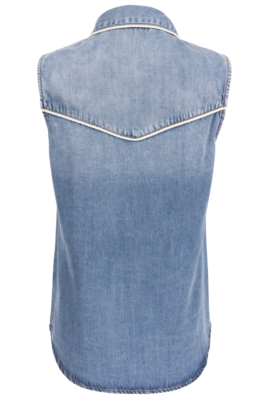 Stetson Women's Sleeveless Denim Top