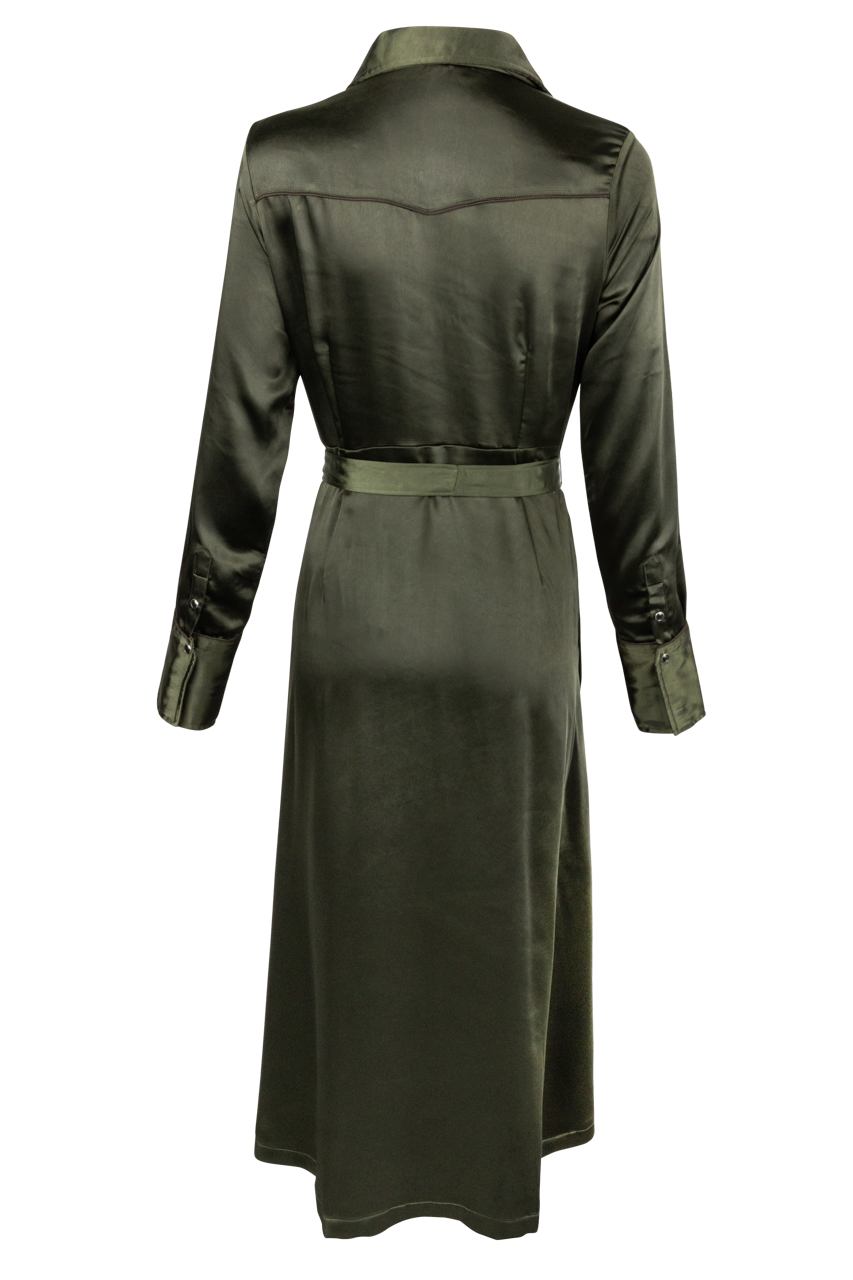 Stetson Women's Long Satin Dress
