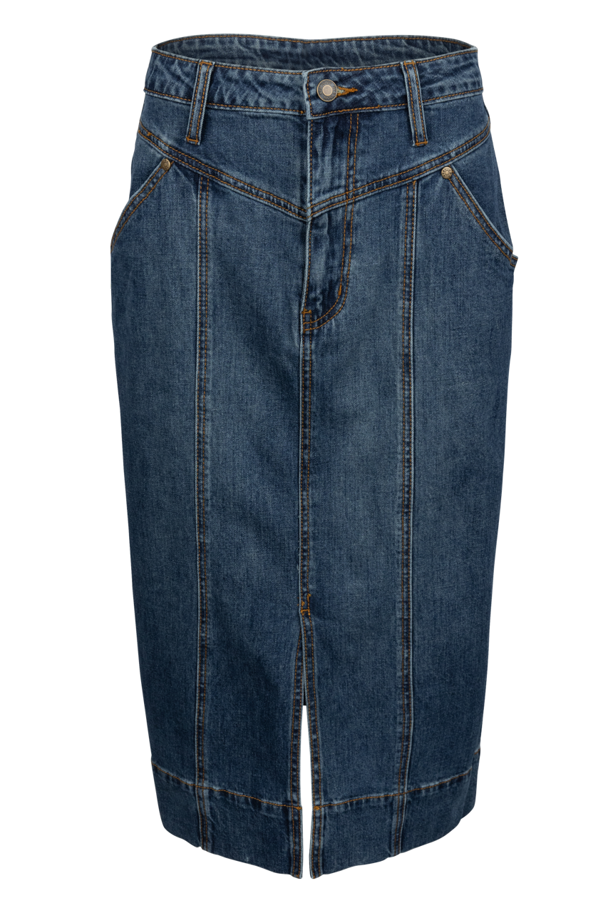 Stetson Women's Denim Maxi Skirt
