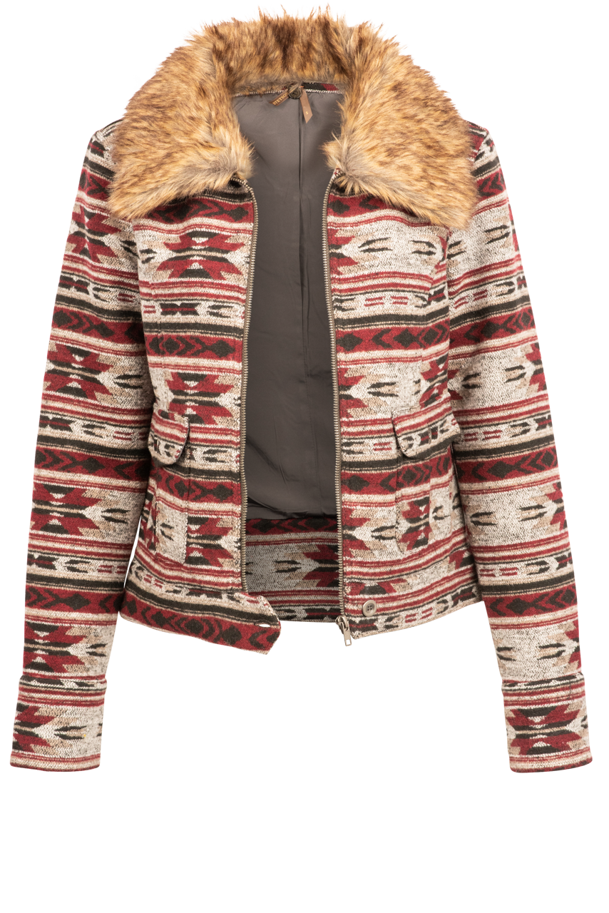 Stetson Women's Blanket Zip Front Jacket