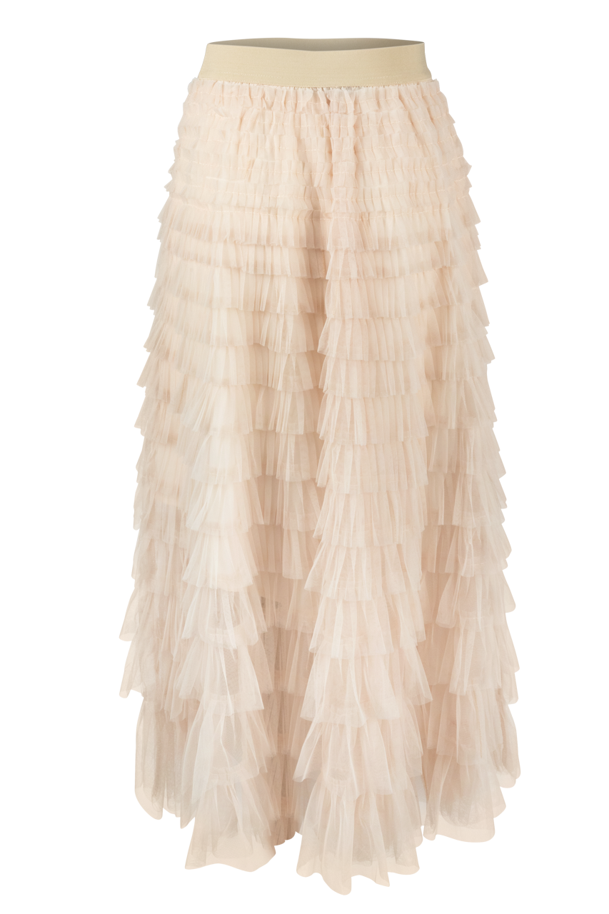 W.A.Y. Tiered Mesh Skirt