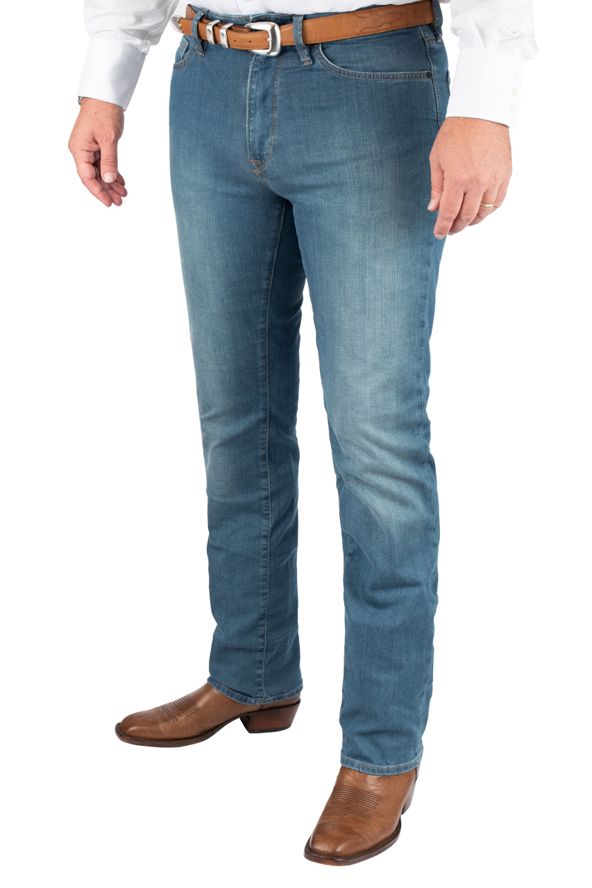 34 Heritage Mid Wash Charisma Jeans