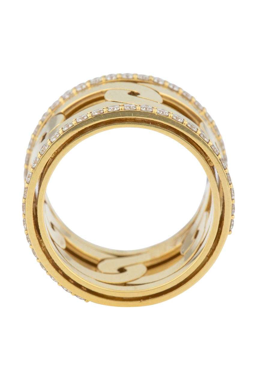 Navarra Diamond Statement Link Ring