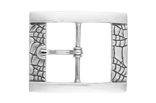 Jeff Deegan 1.5" Contemporary Gator Trophy Buckle