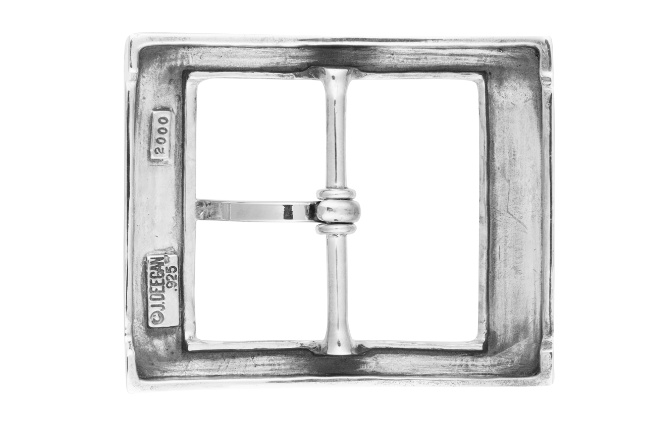 Jeff Deegan 1.5" Contemporary Gator Trophy Buckle