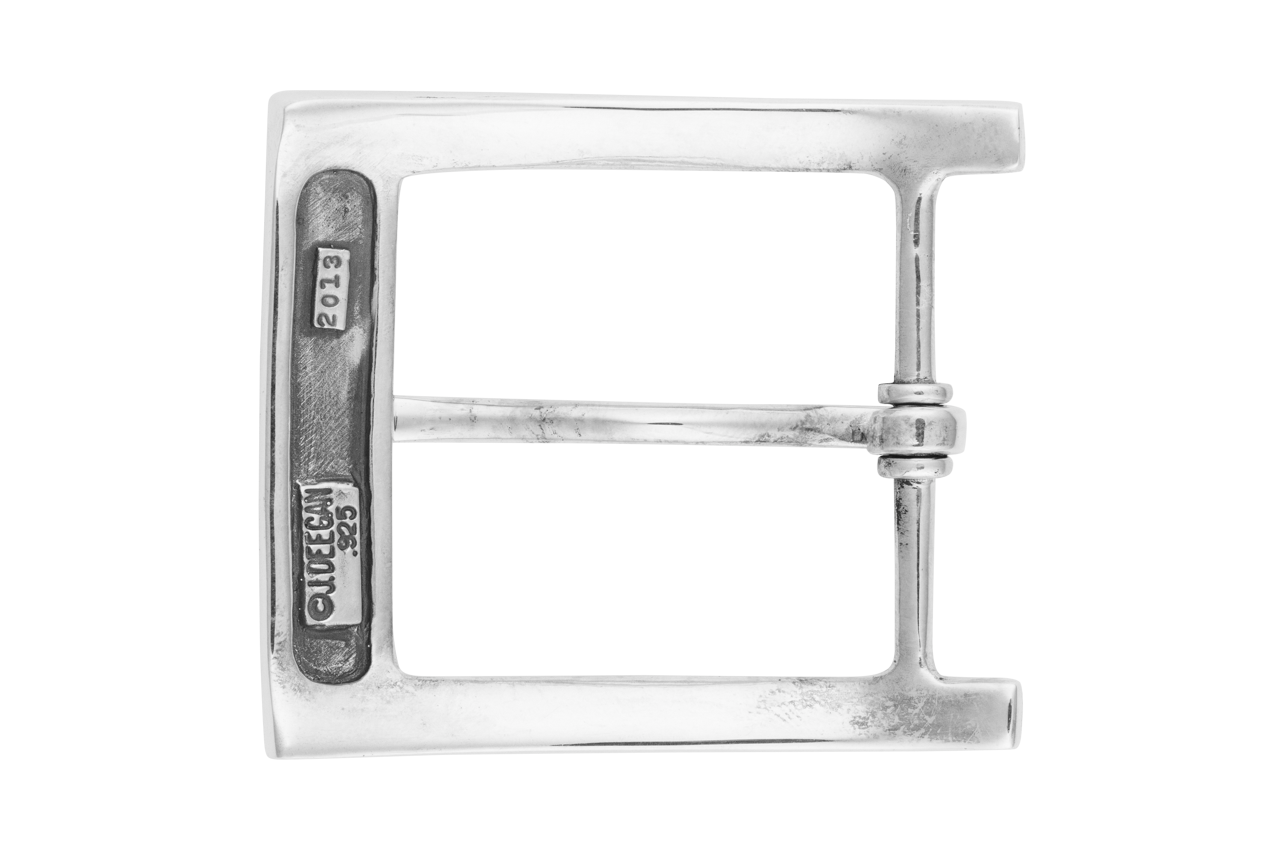 Jeff Deegan 1.5" Alligator Print Belt Buckle