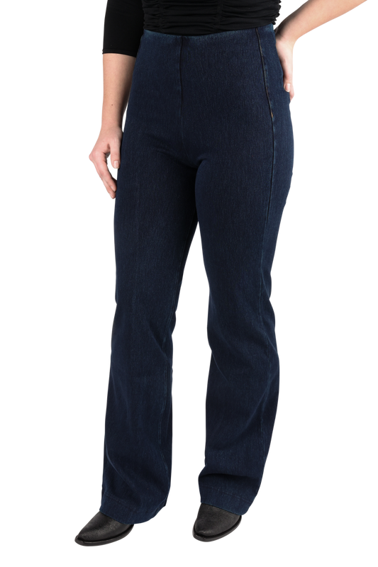 Lysse Dark Indigo Denim Trousers