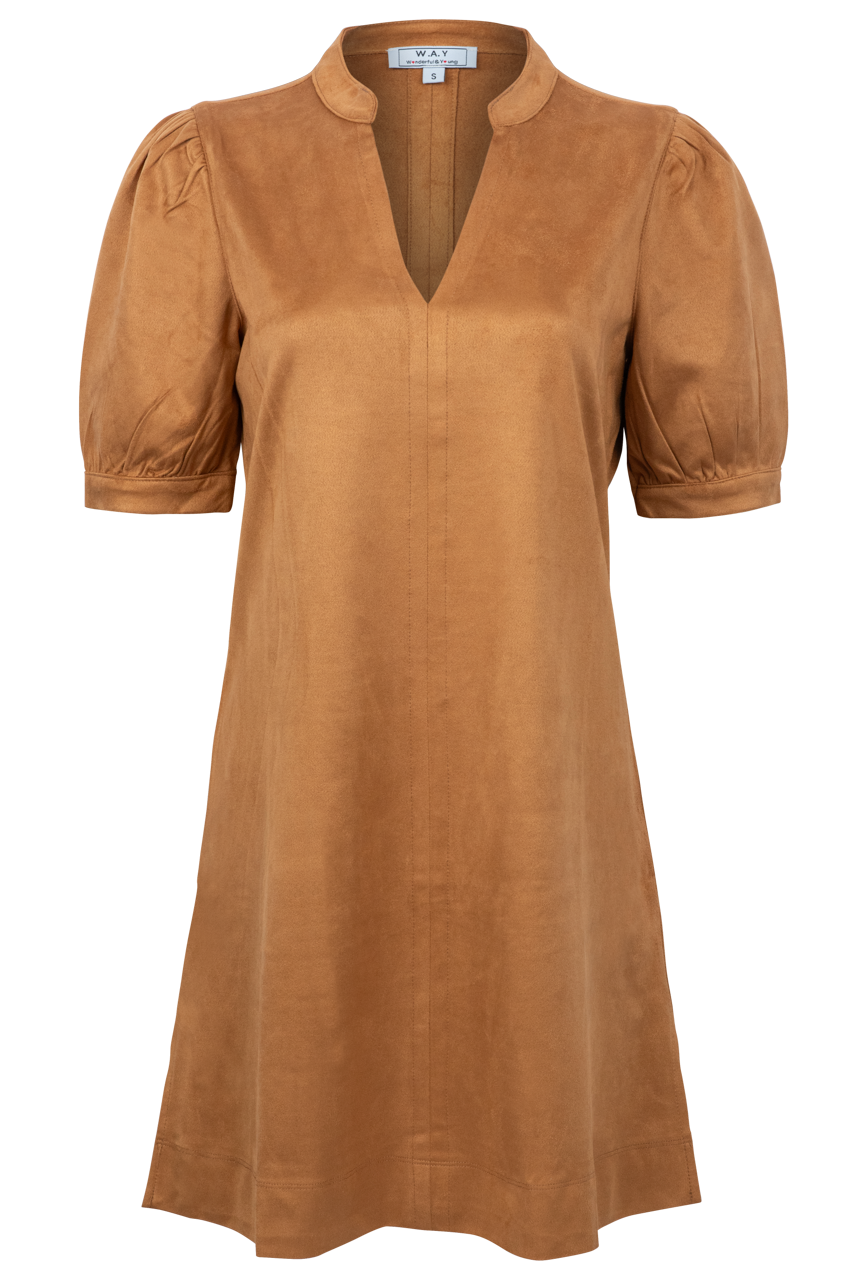 W.A.Y. Suede Shift Dress