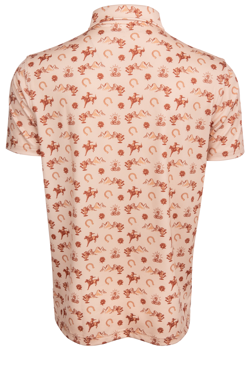 Texas Standard Chisholm Traditions Polo Shirt - Badlands