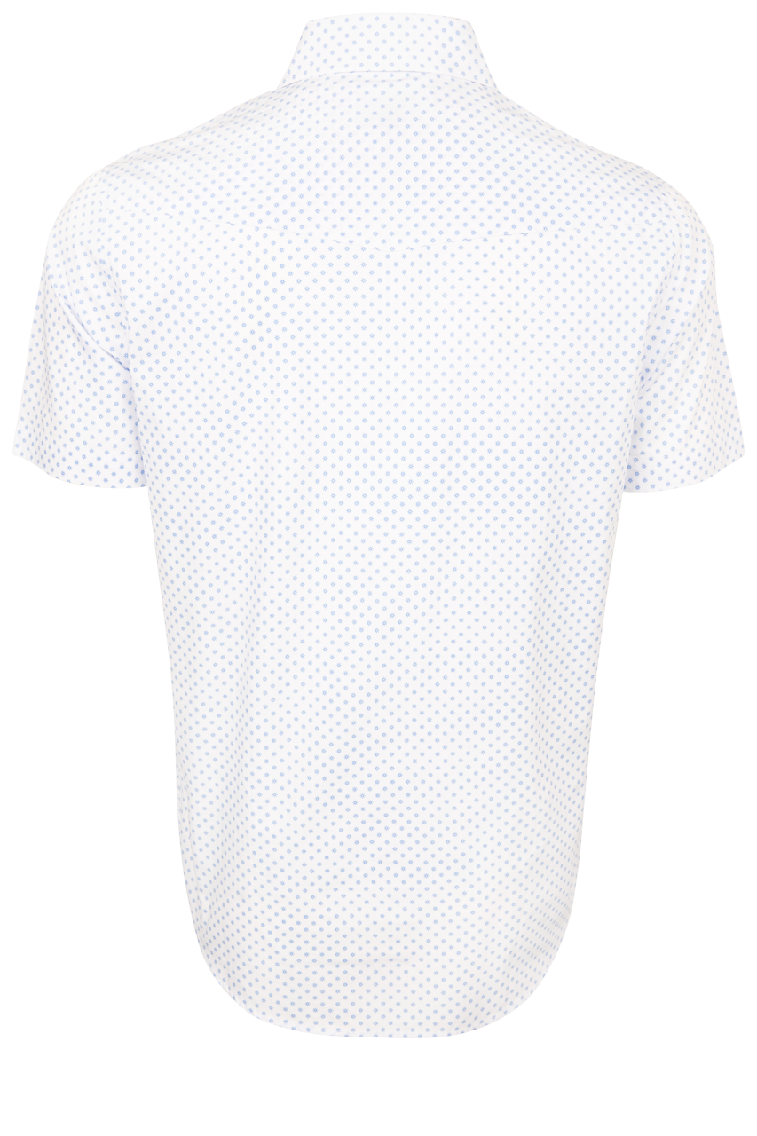 Stetson Spur Print Short Sleeve Snap Shirt