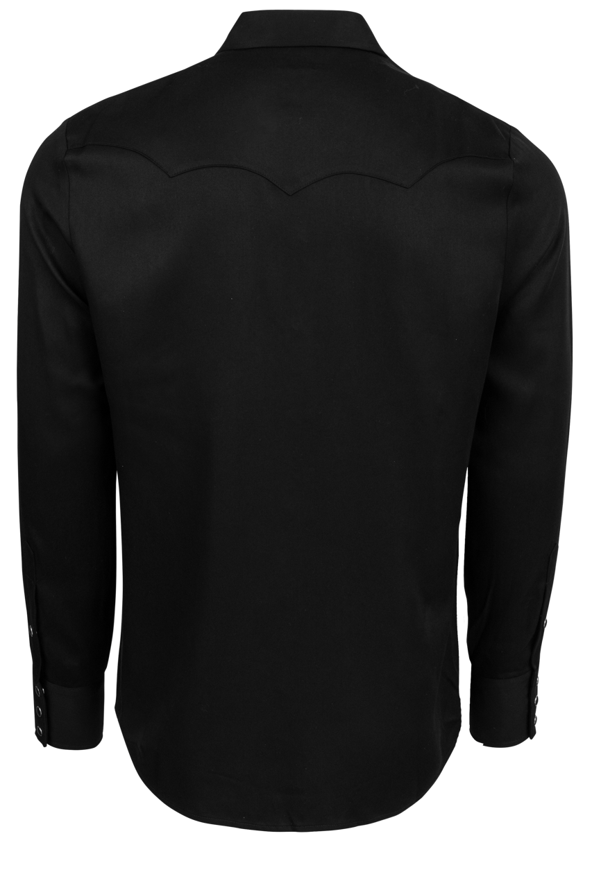 H Bar C Snap Front Kansas City Shirt - Black