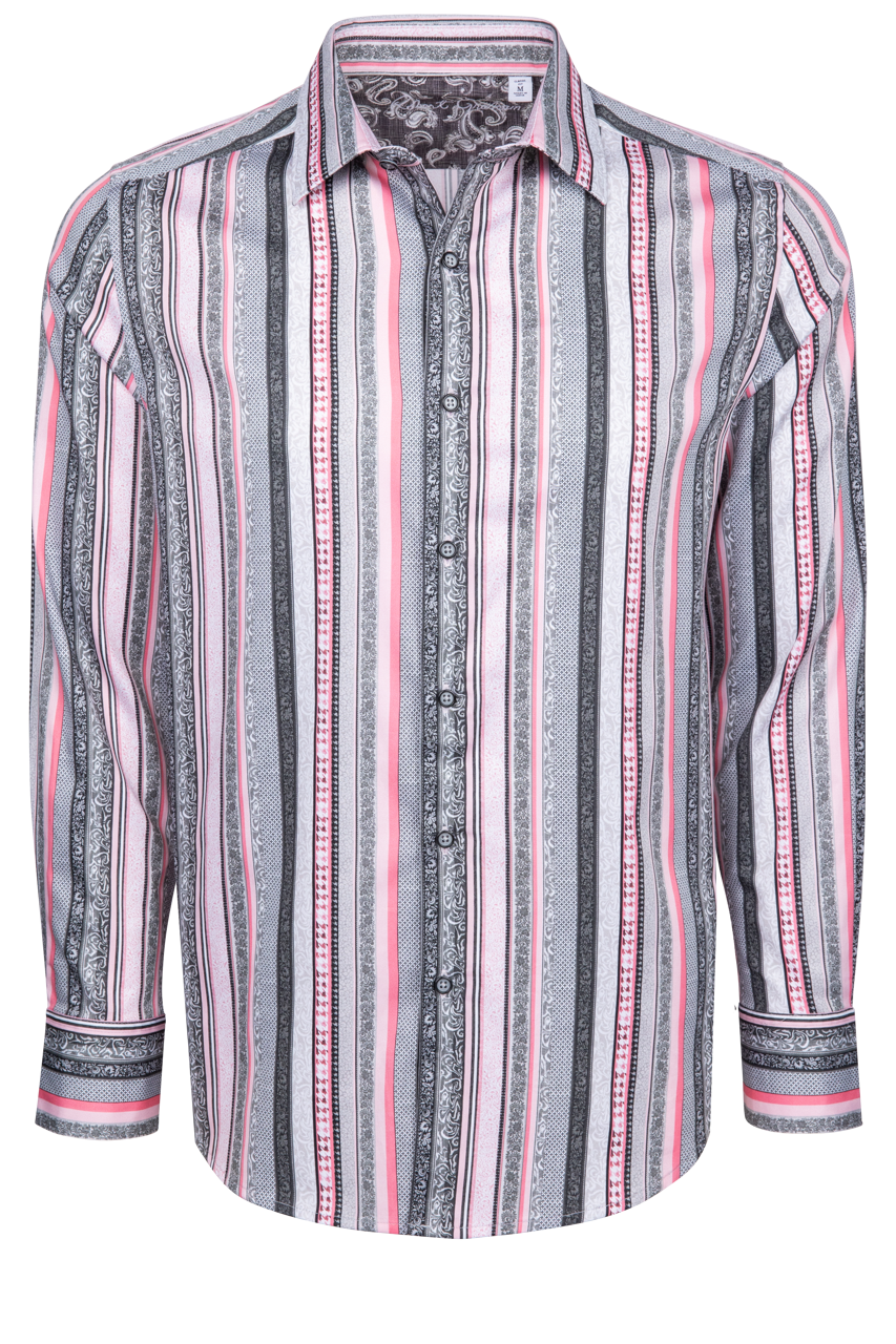 Robert Graham Bramshaw Long Sleeve Button Down Shirt Robert Graham Bramshaw Long Sleeve Button Down Shirt
