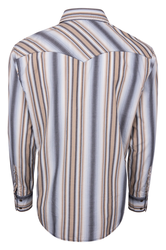Cinch Mod Stripe Western Snap Shirt - alternate view