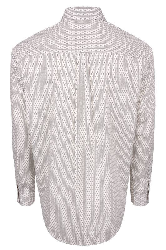 Cinch Dashed Stripe Button Down Shirt - alternate view