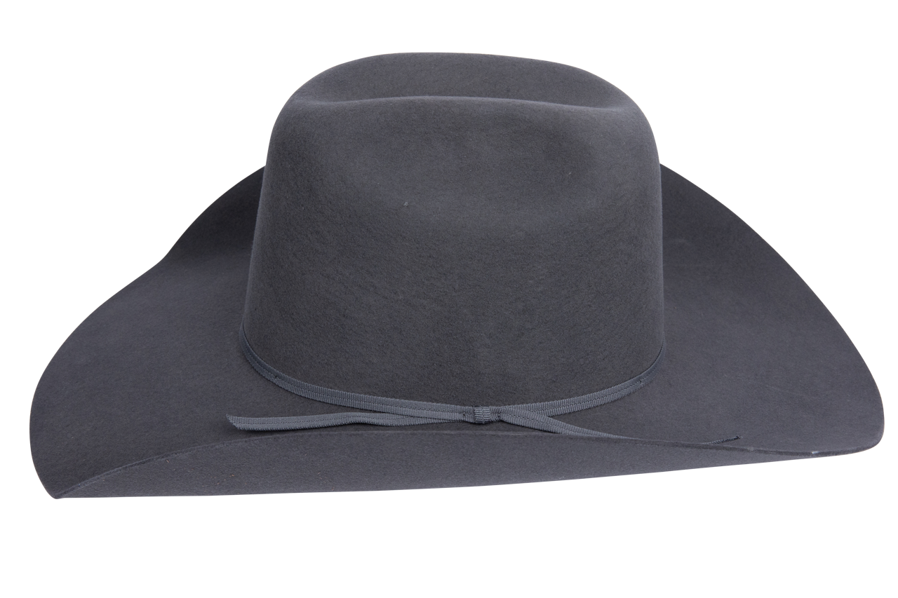 Seager 4X Chase Felt Cowboy Hat - Smoke