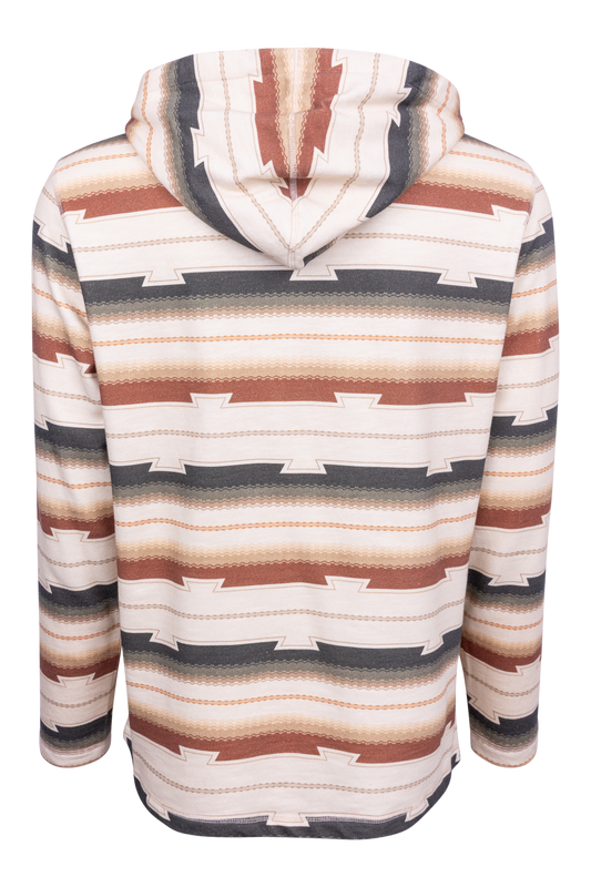 Kimes Ranch Dogwood Striped Hoodie - Natural - alternate view