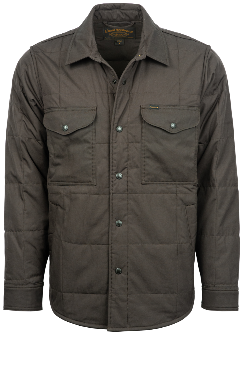 FILSON GARMENT Hunting Jacket フィルソン FADE Filson Cinder Cover Cloth Quilted Western Shirt Jacket