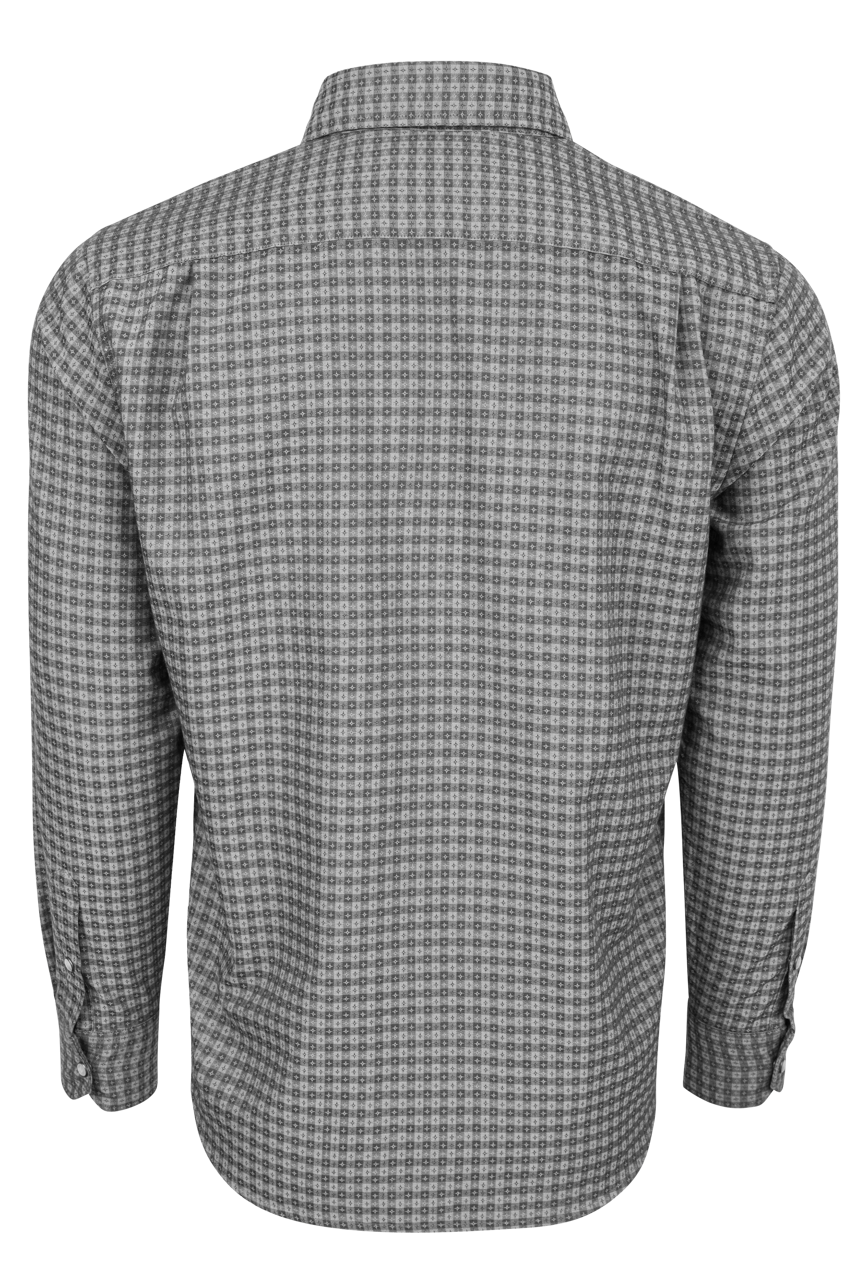 Snaps Rambler Vintage Gingham Long Sleeve Shirt - Olive