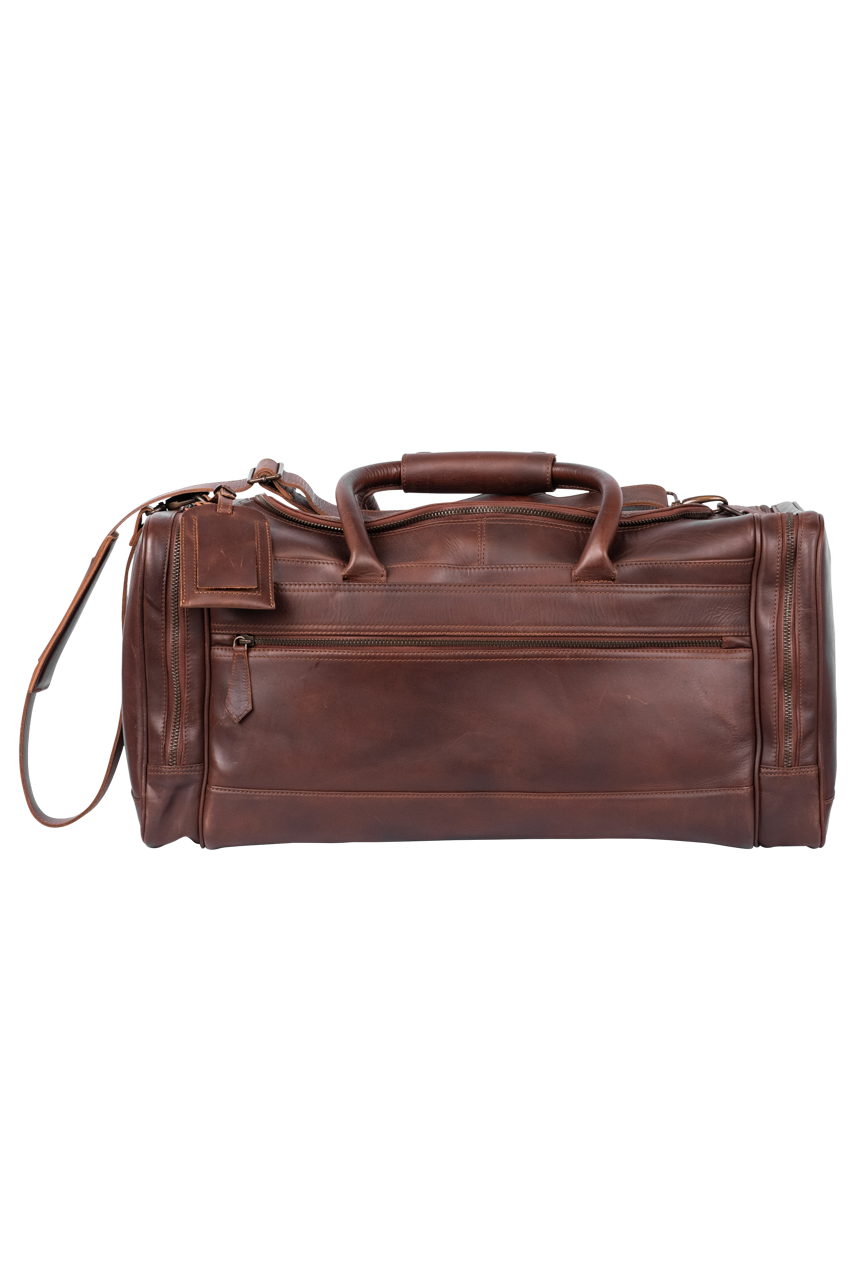 Madison Creek Leather Weekender Bag