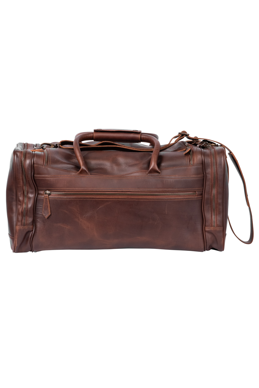 Madison Creek Leather Weekender Bag