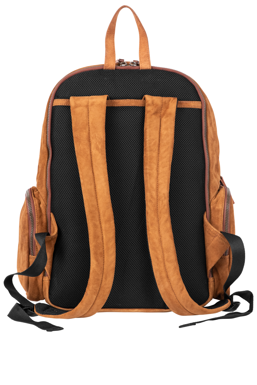 Madison Creek Leather Trimmed Backpack