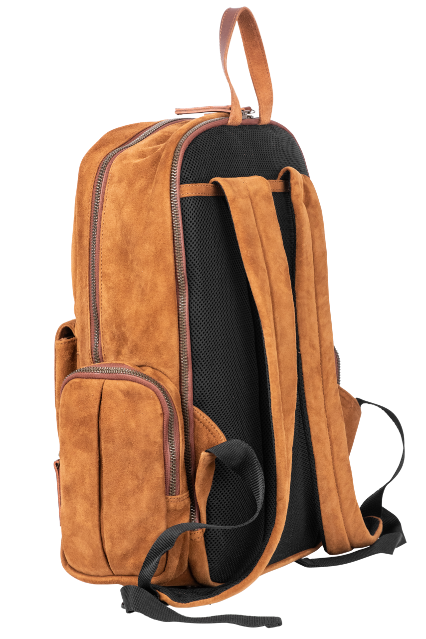 Madison Creek Leather Trimmed Backpack