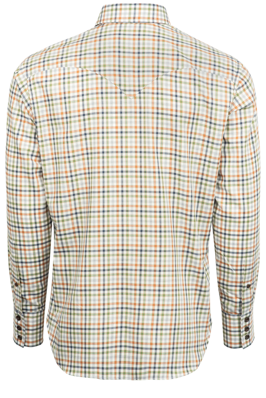 Lyle Lovett for Hamilton Button-Front Shirt - Green Check