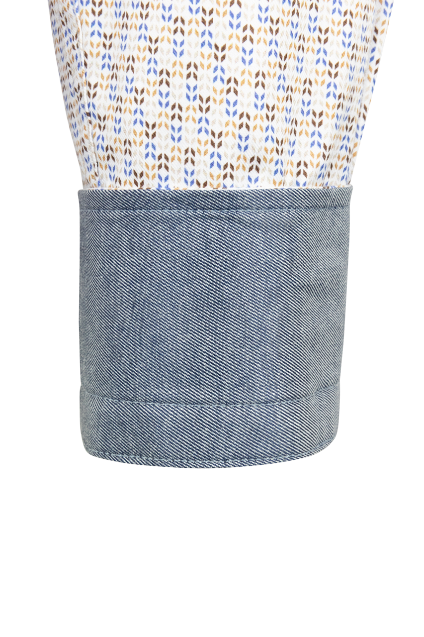 Pinto Ranch YY Collection Button-Front Shirt - Oat