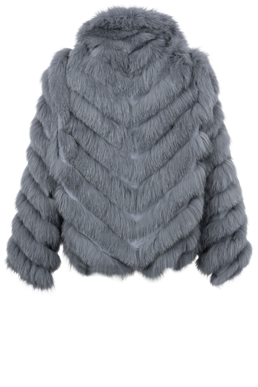 Diomi Silk Fox Bomber Jacket