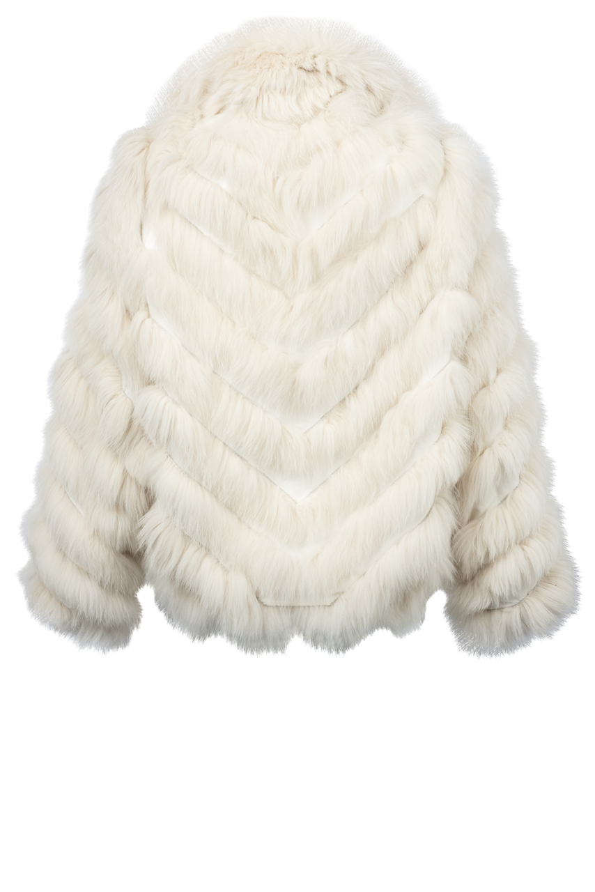 Diomi Silk Fox Bomber Jacket