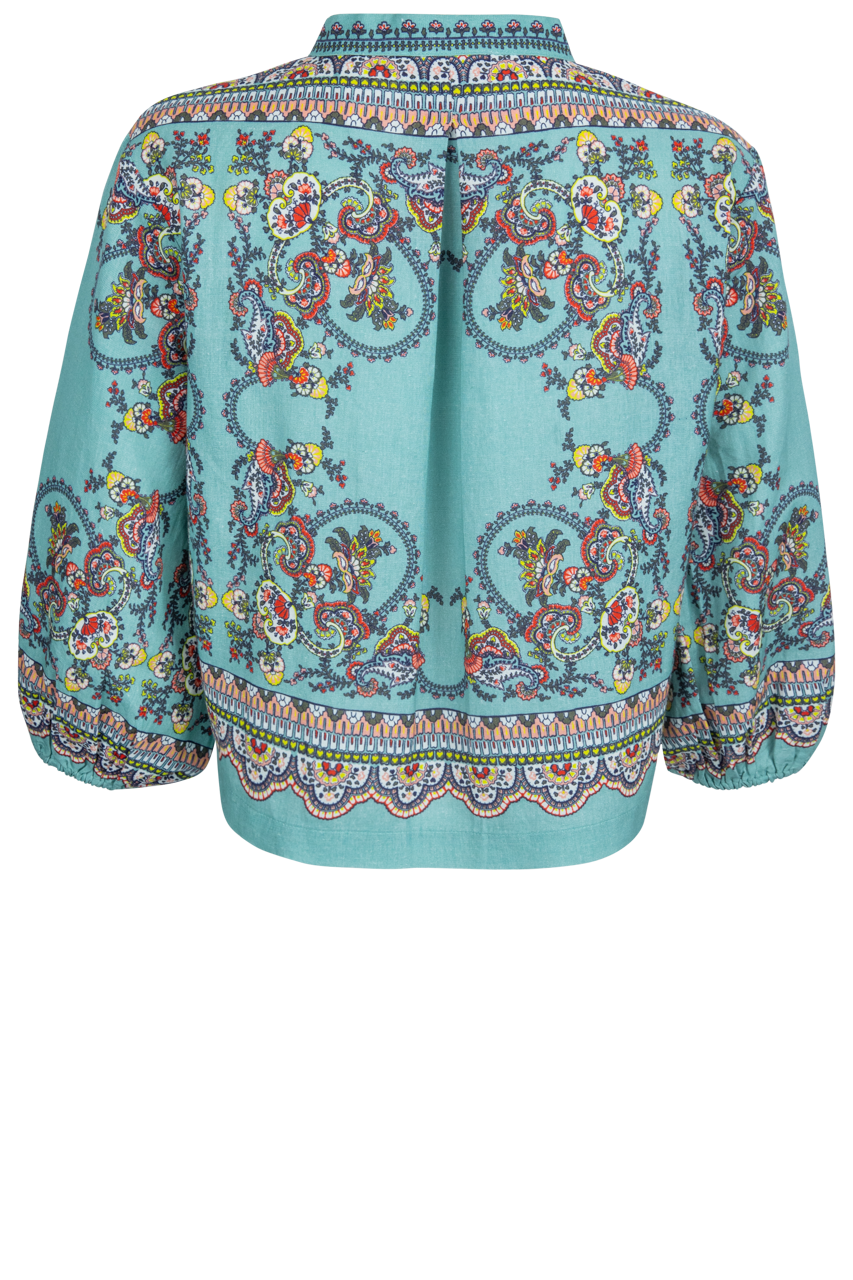 Noelle Paisley Print Blouse